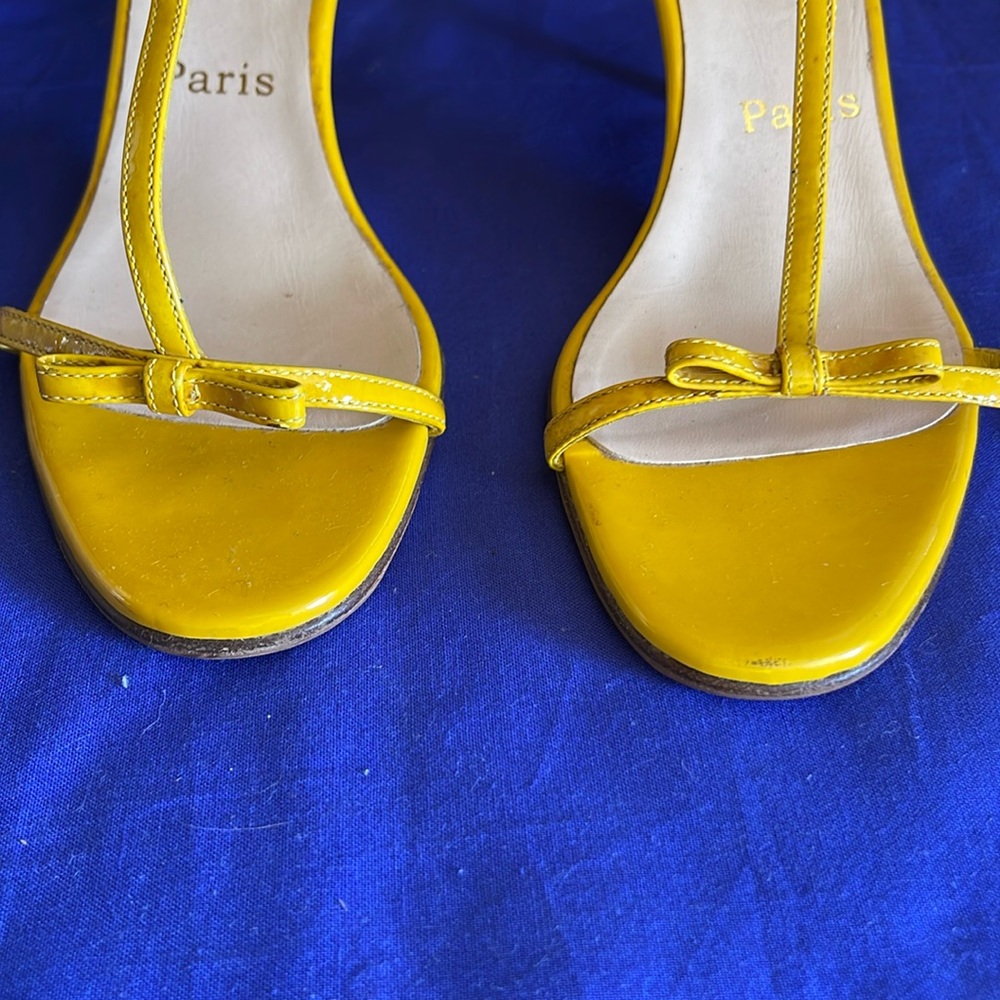 Christian Louboutin strap heels - Picture 2 of 7